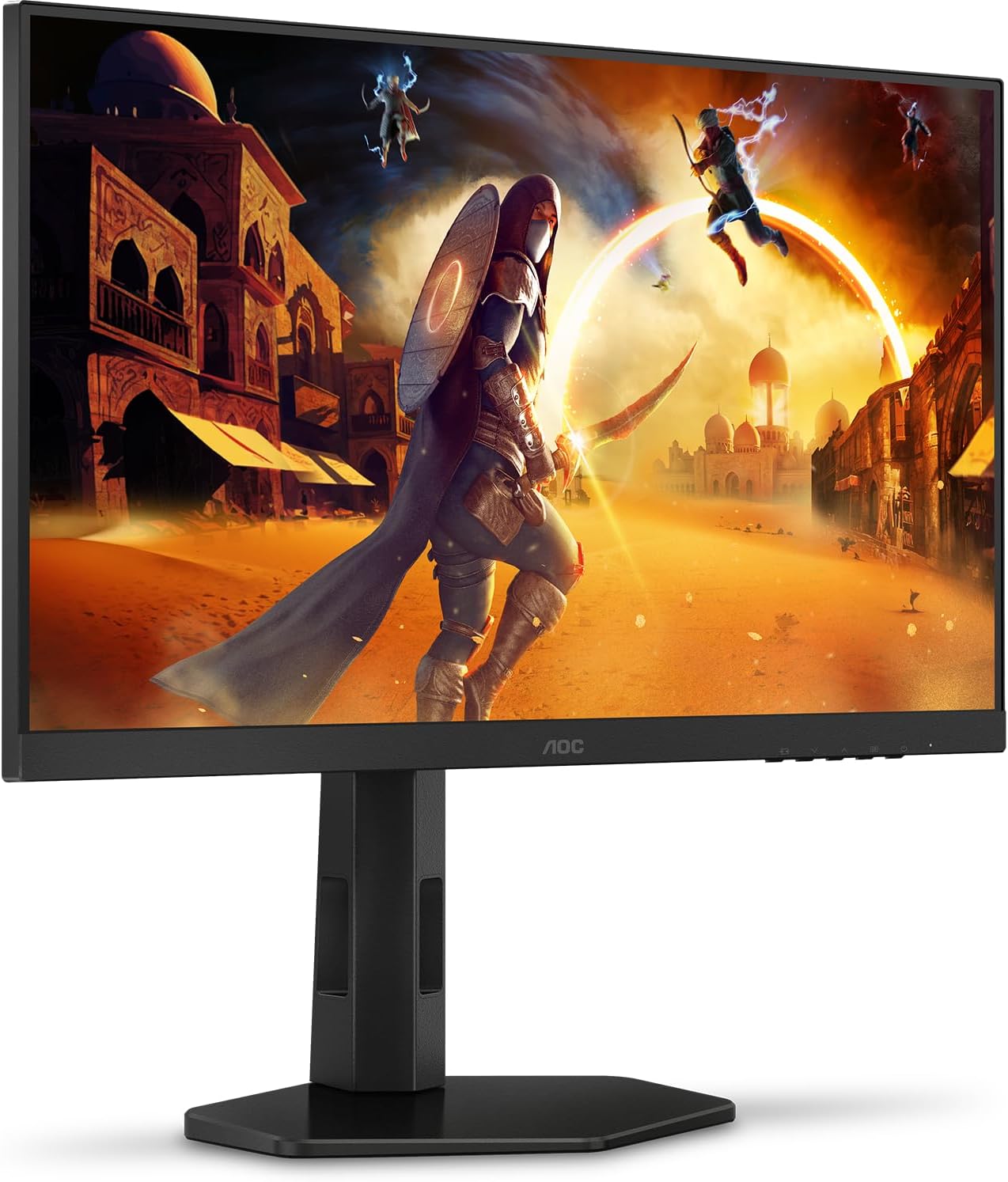 Monitor Gamer AOC 24" 180Hz 0,5ms IPS Ajuste de Altura 24G4/P